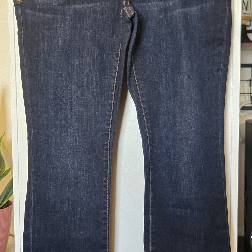 INC International Concepts Dark Indigo Bootcut Jeans